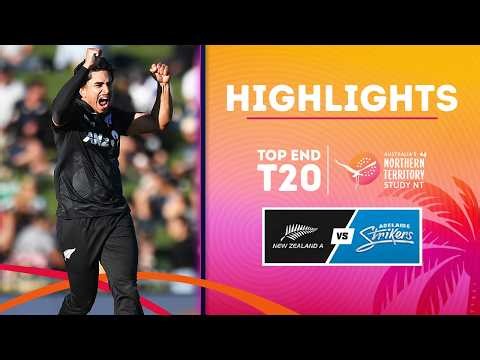 New Zealand A v Adelaide Strikers | Highlights | Top End T20 Series 2026