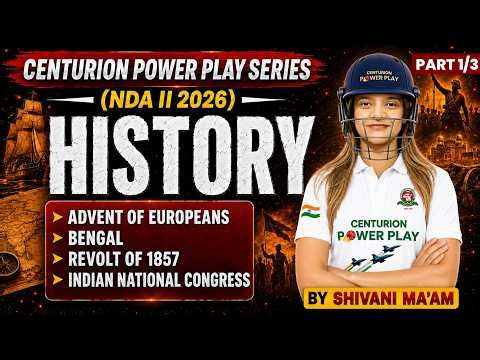 NDA 2 2026 GAT (History) Power Play | Modern History Complete Revision | One Shot Revision #nda