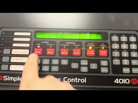Fire Alarm Bell Test #99 (Simplex 4010ES) 