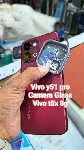Vivo y51 pro camra ring 📸 protection apply How to Vivo t5x Camera Glass #shorts #smartphone #vivo