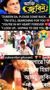 “Zubeen Da, Please Come Back Once… I’m Still Searching for You 😭❤️ | Emotional Tribute”#shorts