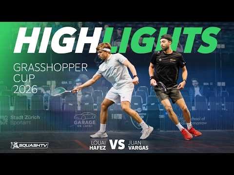 🇨🇴 Vargas v Hafez 🇨🇭 | Grasshopper Cup 2026 | ROUND 1 HIGHLIGHTS