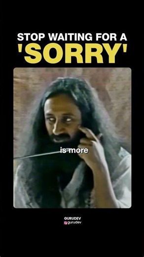 Stop Waiting for a 'Sorry'