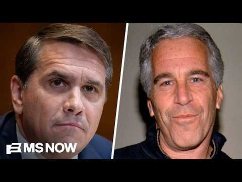 EPSTEIN FILES: Top Oversight Dem PUSHES for AG Blanche to testify on Epstein