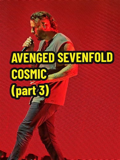 For a few minutes, the whole world disappears. 🌌✨ “Cosmic” live with Avenged Sevenfold in Toronto. 🖤🎸 This is why live music means so much. If you could hear ONE A7X song live again for the first time, which would you choose? 👇 #AvengedSevenfold #Cosmic #A7X #TorontoConcert #ConcertVibes