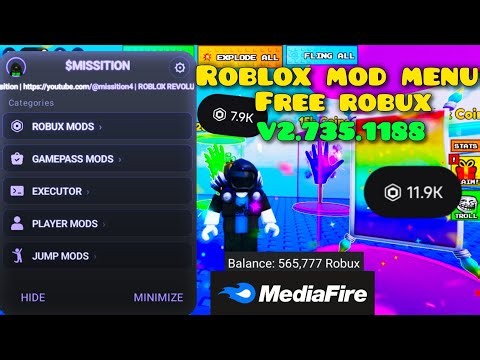 Roblox Mod Menu Unlimited Robux | New Version APK | Roblox Mod Menu 2026