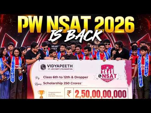 The PW NSAT Grand Launch 2026 | This Is the New 21st Century