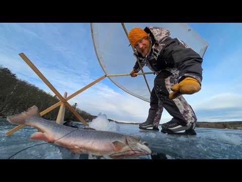 Ice Skate Sail Build Catch and Cook