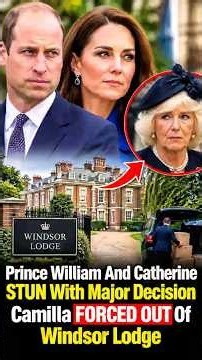 Prince William And Catherine Shock Camilla Today! 😱 #PrinceWilliam #PrincessCatherine #QueenCamilla