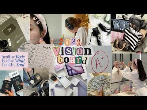 How to Create a 2026 Vision Board | Step-by-Step Tutorial