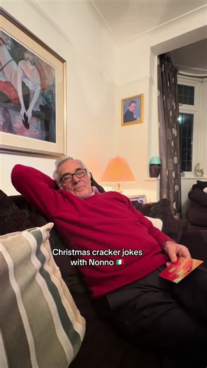 Fun Christmas Cracker Jokes with Nonno
