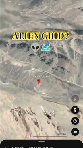 Mysterious Giant Grid in China Desert! 🛰️😱 #googleearth #mystery #viral #100million #shorts