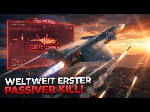 Kızılelma KARAT IRST Test: Weltweit erster passiver Stealth-Kill!
