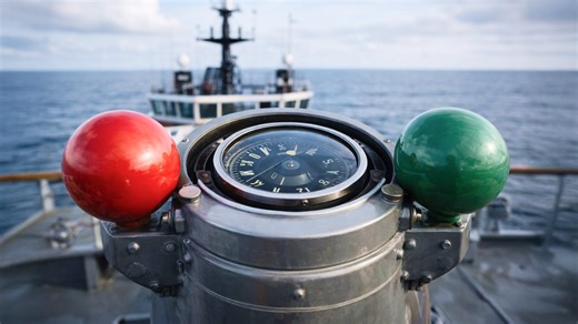 Those strange balls next to a ship’s compass explained, how binnacles correct magnetic error