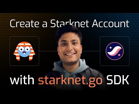 Create a Starknet Account in Go | starknet.go Tutorial