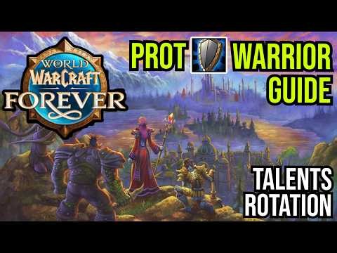 WoW Forever Prot Warrior LVL 30 GUIDE (Talents,Rotation)