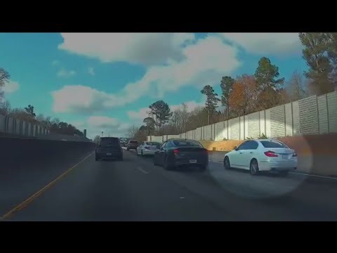 Dashcam video shows DeKalb County hit-and-run crash