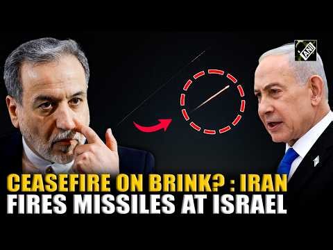 CEASEFIRE ON BRINK? Iran fires fresh missiles at Israel in latest development after Lebanon strike