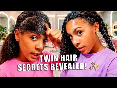 Our Favorite Twin Hairstyles! Easy Step-by-Step Tutorial for Kids with Natural Hair