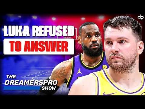 Lakers Superstar Luka Doncic Refuses To Answer Question About Lebron James Coming Back To The Lakers