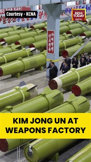 #kimjongun Inspects Missile Factory, Orders Boost in Weapons Production