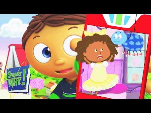 Spider Scare! Miss Muffet's Brave Rescue! | Super Why - WildBrain | Full Episodes for Kids