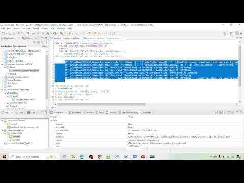 Numeric Operators, STRING CONCATINATION, CASTING & COALESCE | ESQL in IBM ACE || IBM ACE 13