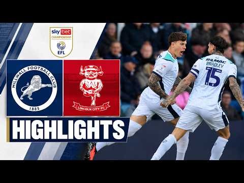 Millwall vs Lincoln City 2-2 Highlights | Championship - 2026/2027