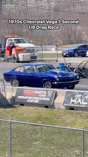 1970s Chevrolet Vega 7 Second 1/8 Drag Race at New England Dragway #dragracing #dragrace