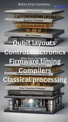 Why Quantum Error Correction Requires a System Redesign #science #quantummechanics #quantumphysics
