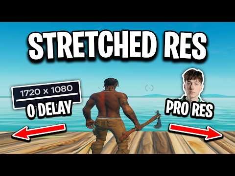 How To Get Peterbot’s Stretched Resolution in Fortnite! (0 Delay)