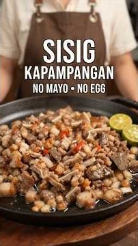 Sisig Kapampangan | Authentic Pampanga Pork Sisig 🇵🇭