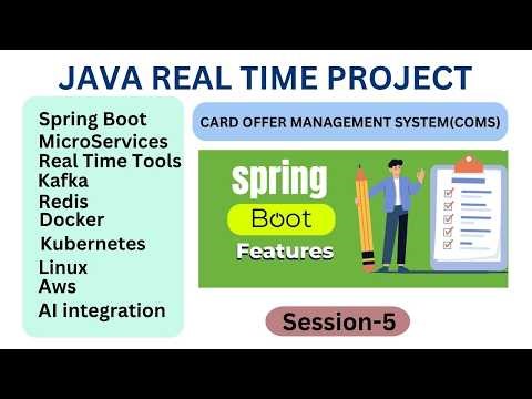 Java Real Time Project | Session5 | COMS | Spring Boot Features | Microservices