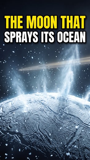 This Moon Sprays Its Own Ocean Into Space