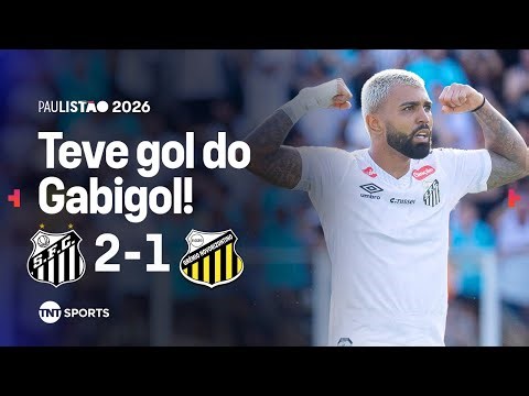 GABIGOL CRAVA NA ESTREIA E PEIXE VENCE DE VIRADA! SANTOS 2X1 NOVORIZONTINO - PAULISTÃO 2026