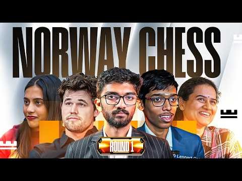 Norway Chess 2026 | Round 1 | Magnus, Gukesh, Pragg, Divya, Humpy in Action