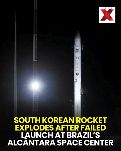 A South Korean rocket exploded in a massive blast moments after launch at Brazil’s Alcântara Space Center following a critical technical failure. Dramatic visuals from the site show the launch vehicle erupting into flames shortly after lift-off. Authorities confirmed the mission was aborted, and investigations are underway to determine the exact cause of the failure. No casualties have been reported so far. #RocketExplosion #SpaceLaunch #SouthKorea #Brazil #AlcantaraSpaceCenter #SpaceNews #Rocke