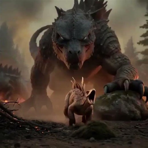 Dinosaur - What if Godzilla… was born in the dinosaur era? #dinosaur #whatif #godzilla