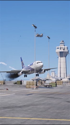 Emergency Landing Goes Wrong at a Military Base