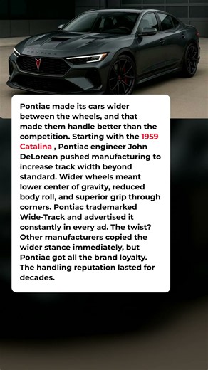 Pontiac's Wide-Track Stance Changed How Muscle Cars Handled Forever