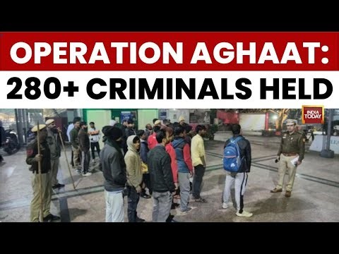 Delhi Police's 'Operation Aghaat': Massive Pre-New Year Crackdown Sees Over 280 Arrests