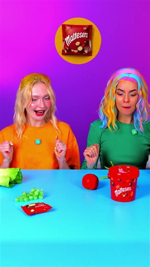 Junk Food vs Healthy Food! Who Grabs More?! 🍫🥒 #FoodChallenge #ReflexGame