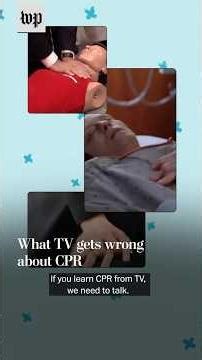 If TV dramas taught you CPR, you just might be off-beat