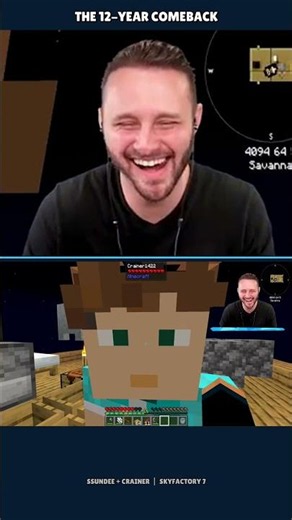 DERP SSundee RETURNS to SKYFACTORY after 12 YEARS?! #minecraft #ssundee #skyfactory #throwback