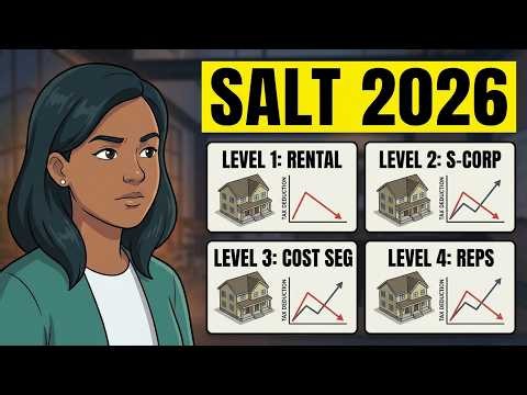 SALT Cap 2026: The 4 Levels of Real Estate Tax Strategy