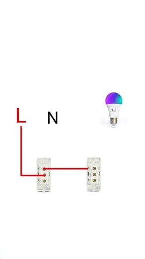 Two way switch conection