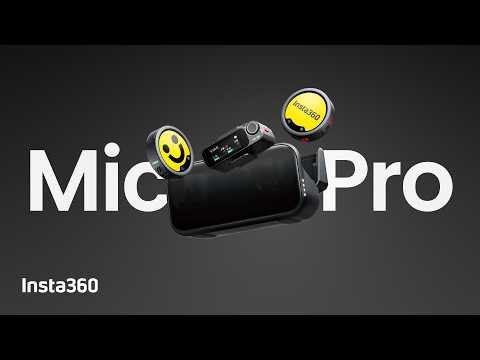 Meet Insta360 Mic Pro - Your voice, your style.