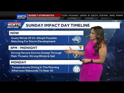 Timeline: Strong storms this evening for Greater Cincinnati