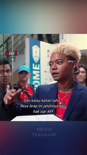 Reza Arap semprot netizen yang kritik konsep komentator AFF di YT nya 😳