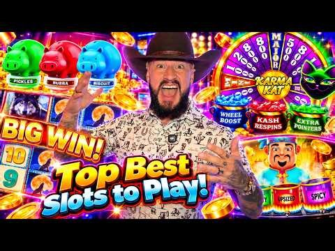 BEST SLOTS to Play! Tech Explains WHY ⭐️ For Low Budget Players!